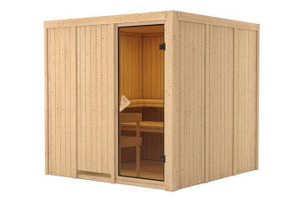  Karibu | Rodin Sauna | Bronzeglas Deur 400040-31